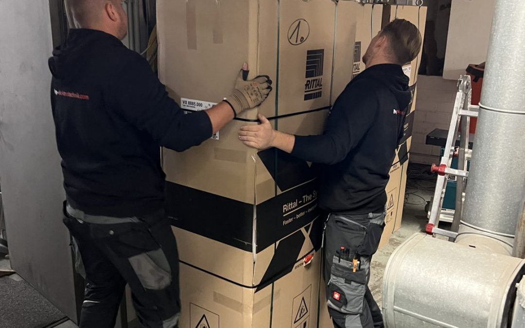 Modernisierung der Heizungs-Steuerschränke bei der KSK Herrenberg