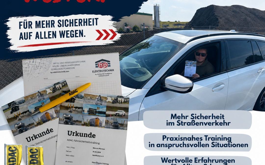 Wir bilden uns weiter für mehr Sicherheit auf allen Wegen